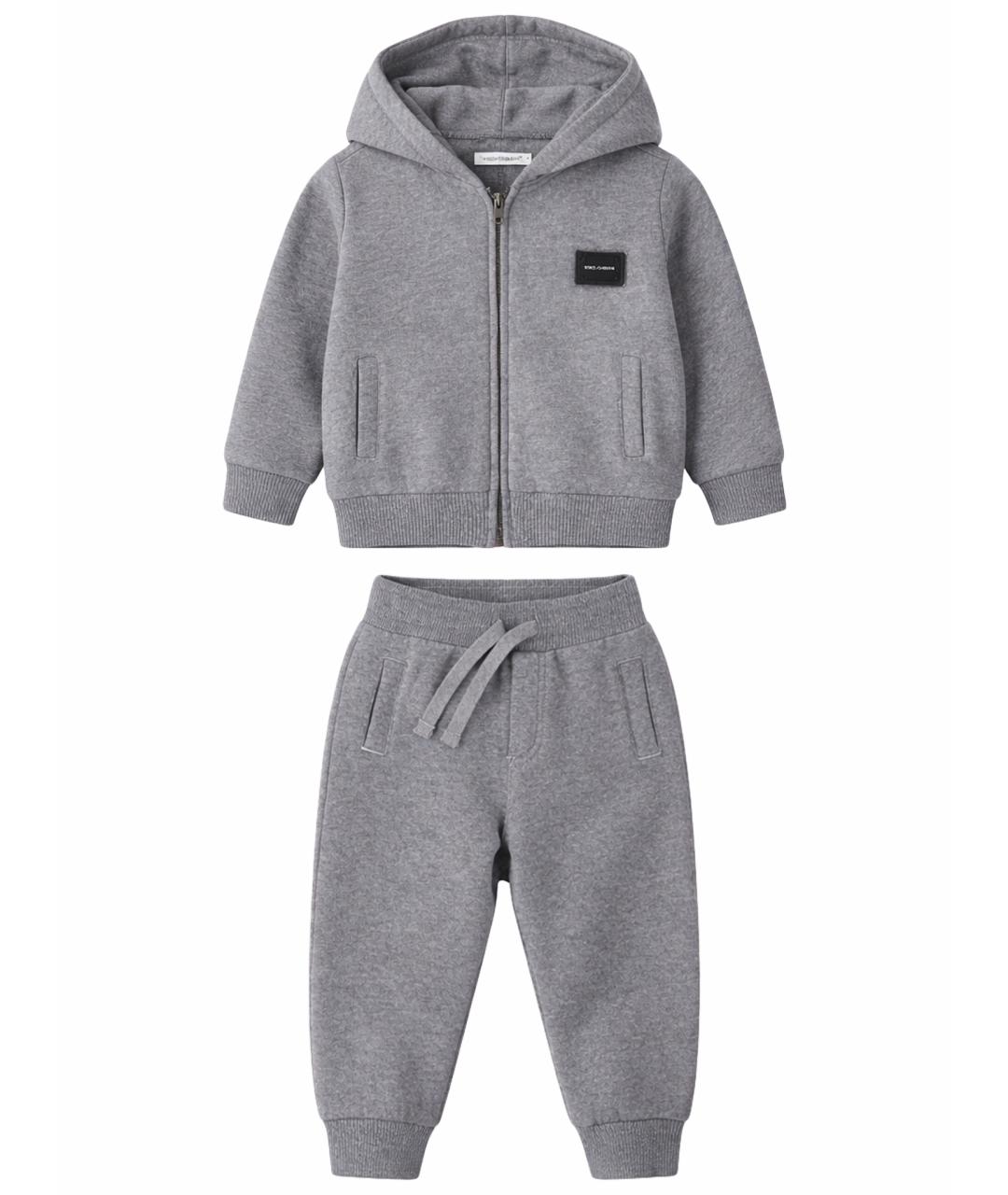 DOLCE&GABBANA Серый комплект, фото 1