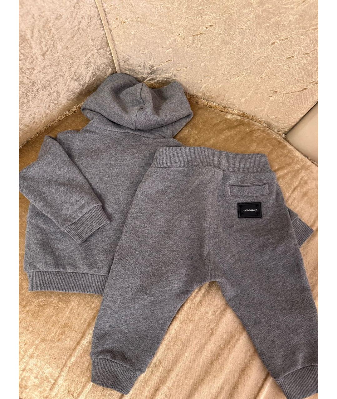 DOLCE&GABBANA Серый комплект, фото 2