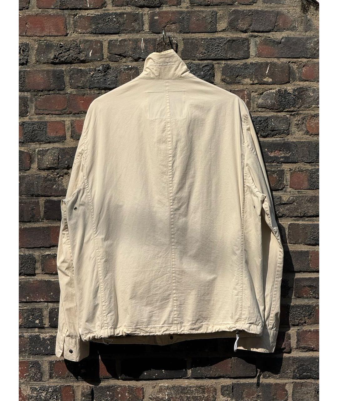 BURBERRY Белая хлопковая куртка, фото 7