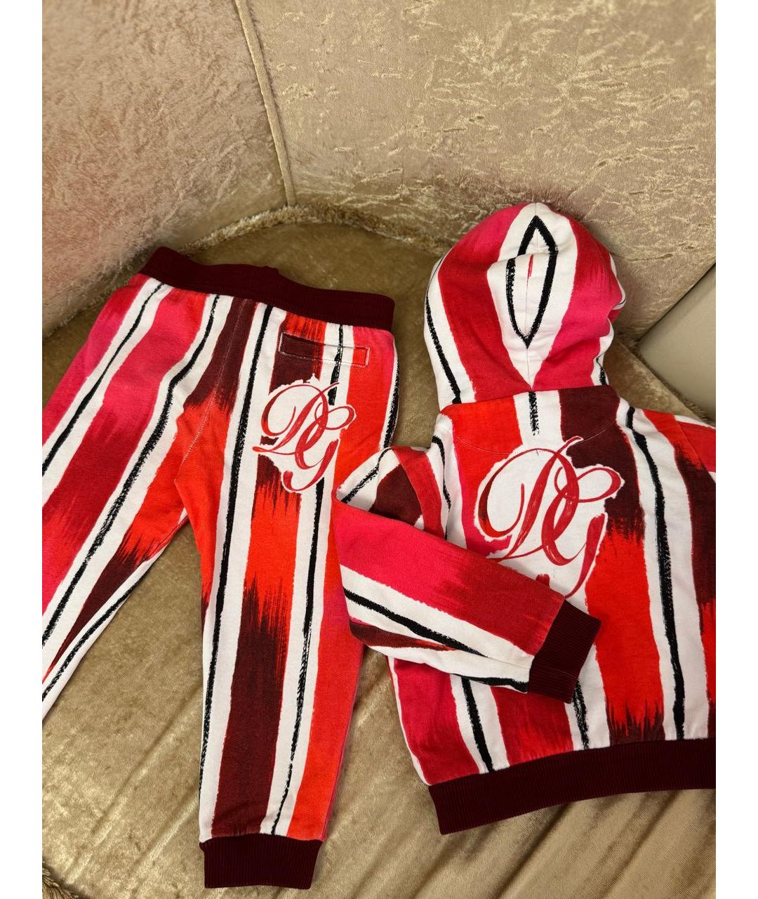 DOLCE&GABBANA Бордовый комплект, фото 2