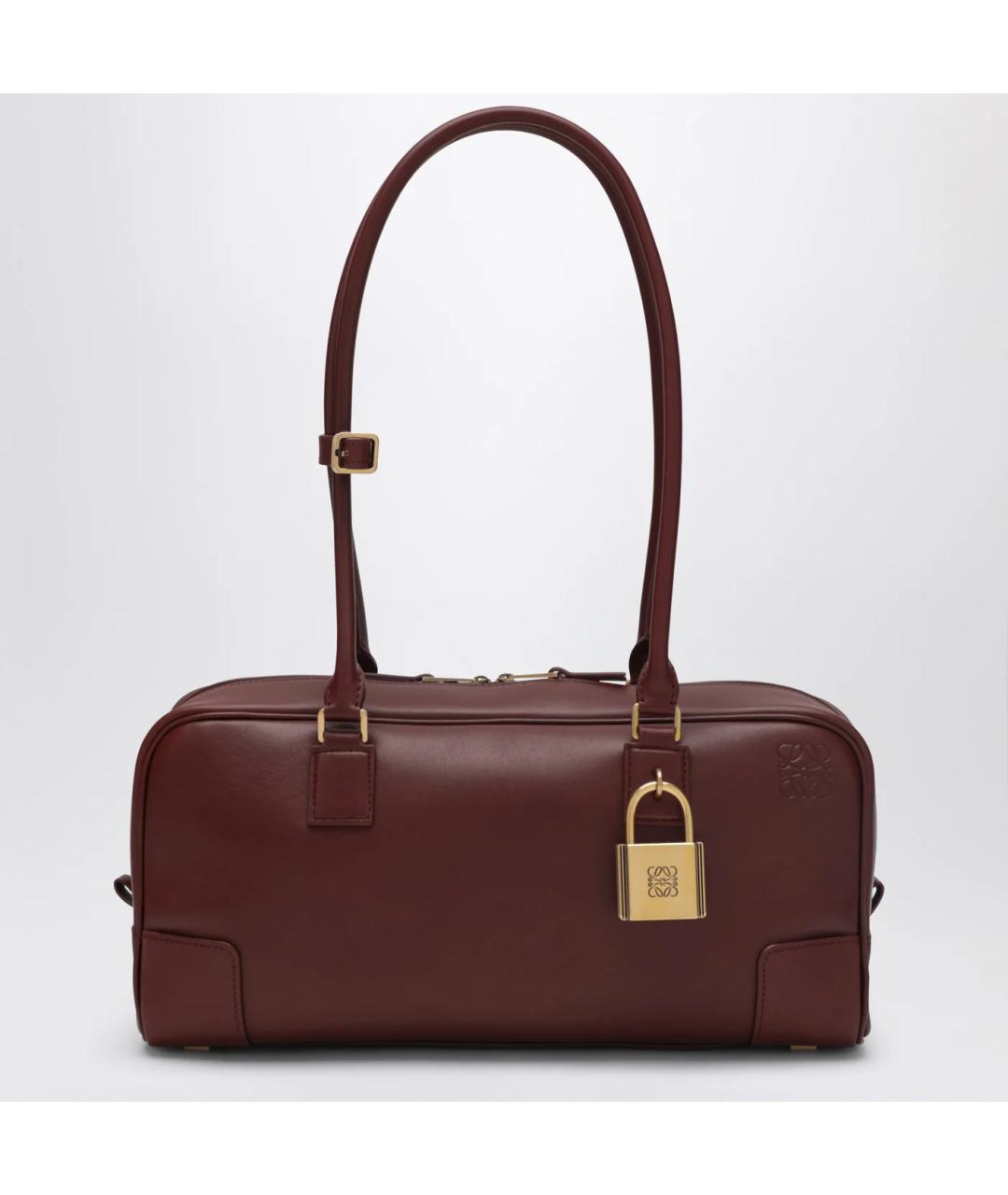 LOEWE Коричневая кожаная сумка тоут, фото 3