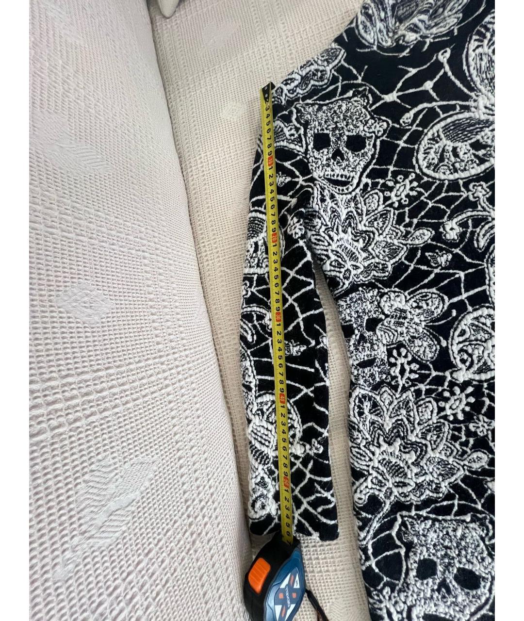 PHILIPP PLEIN Мульти шерстяное повседневное платье, фото 4