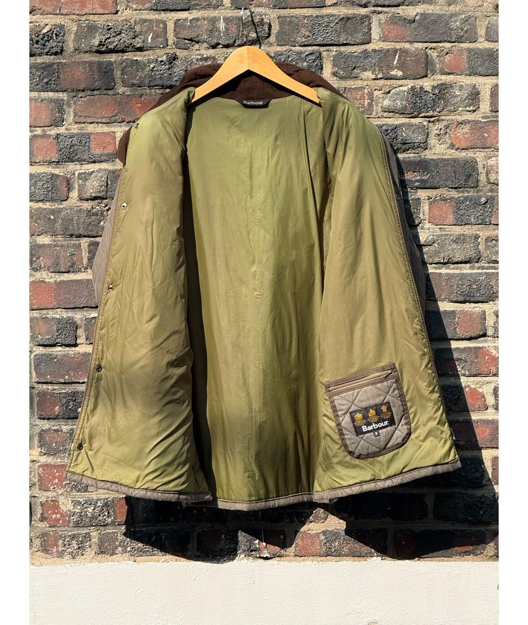 BARBOUR Хаки куртка, фото 6