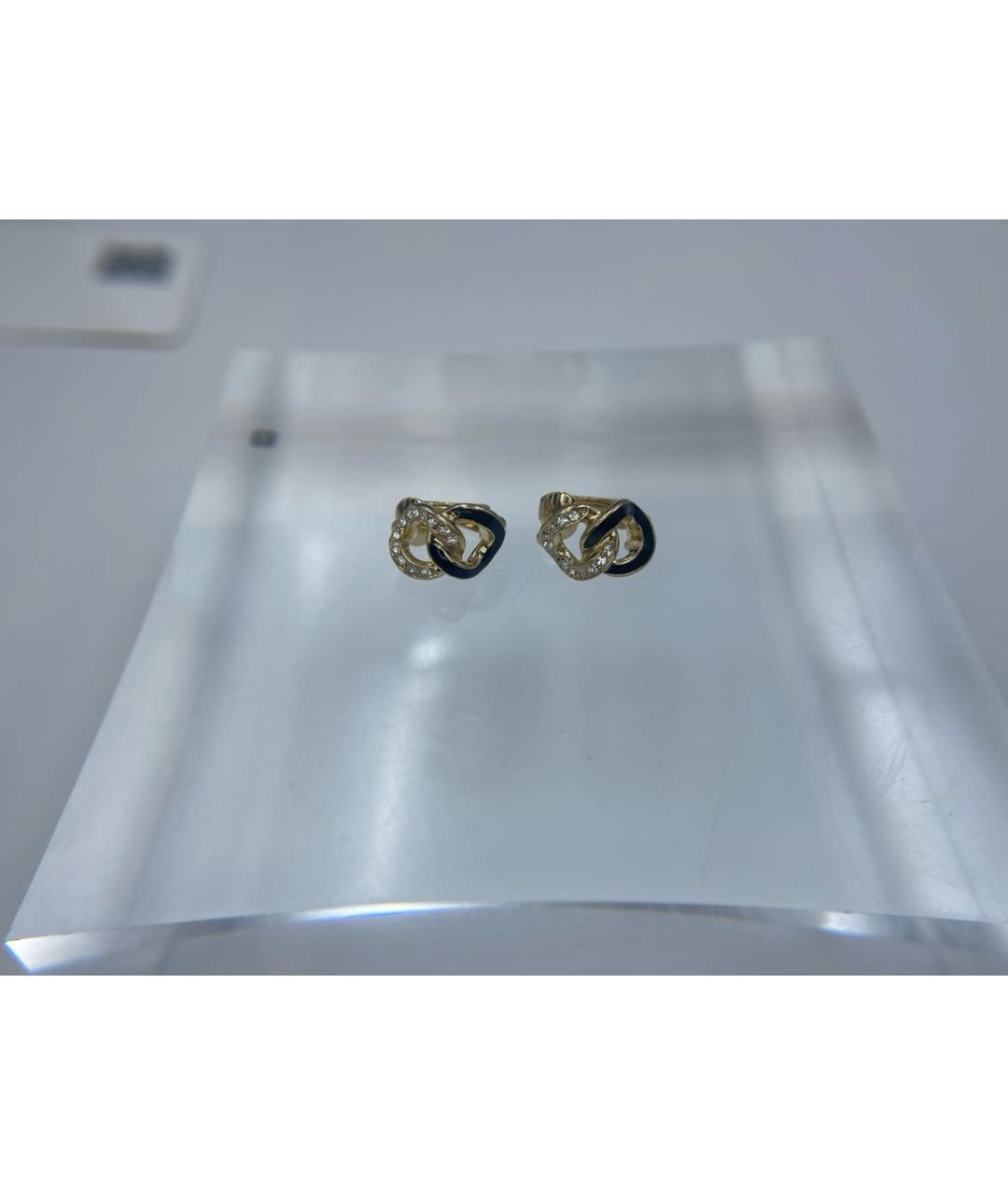 CHRISTIAN DIOR Золотые серьги, фото 2