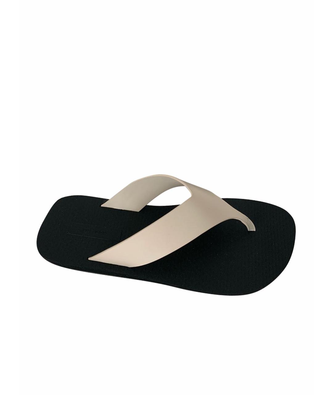 THE ROW Бежевые шлепанцы, фото 1