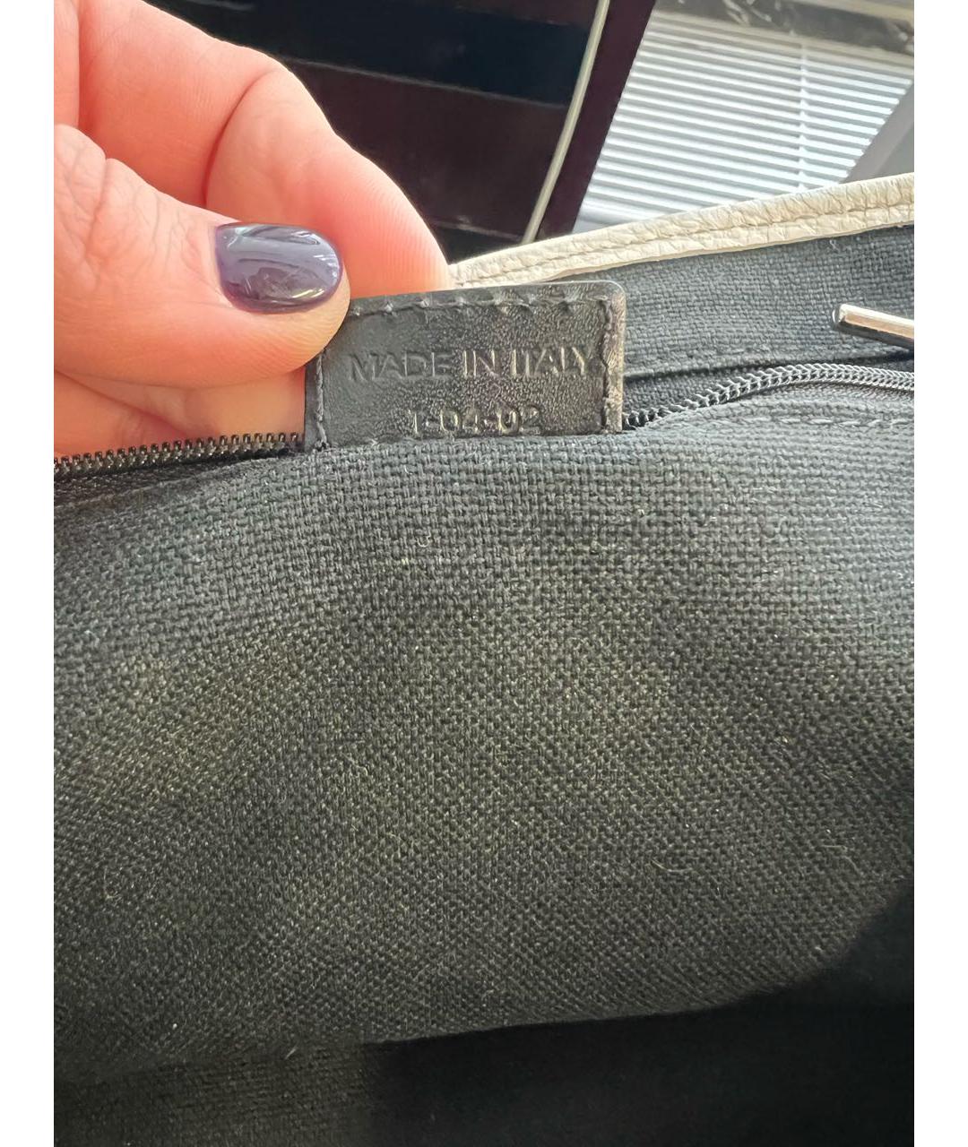 BURBERRY Бежевая сумка с короткими ручками, фото 6