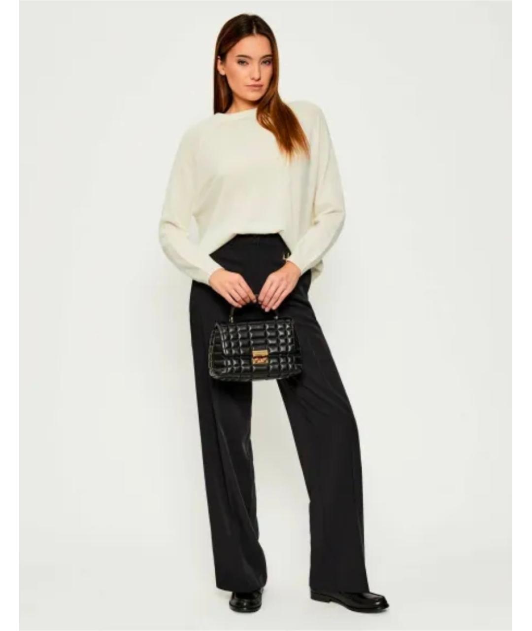 MICHAEL KORS Черная кожаная сумка с короткими ручками, фото 5