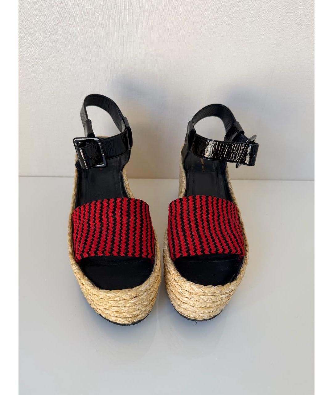 CELINE Мульти текстильные сабо, фото 2