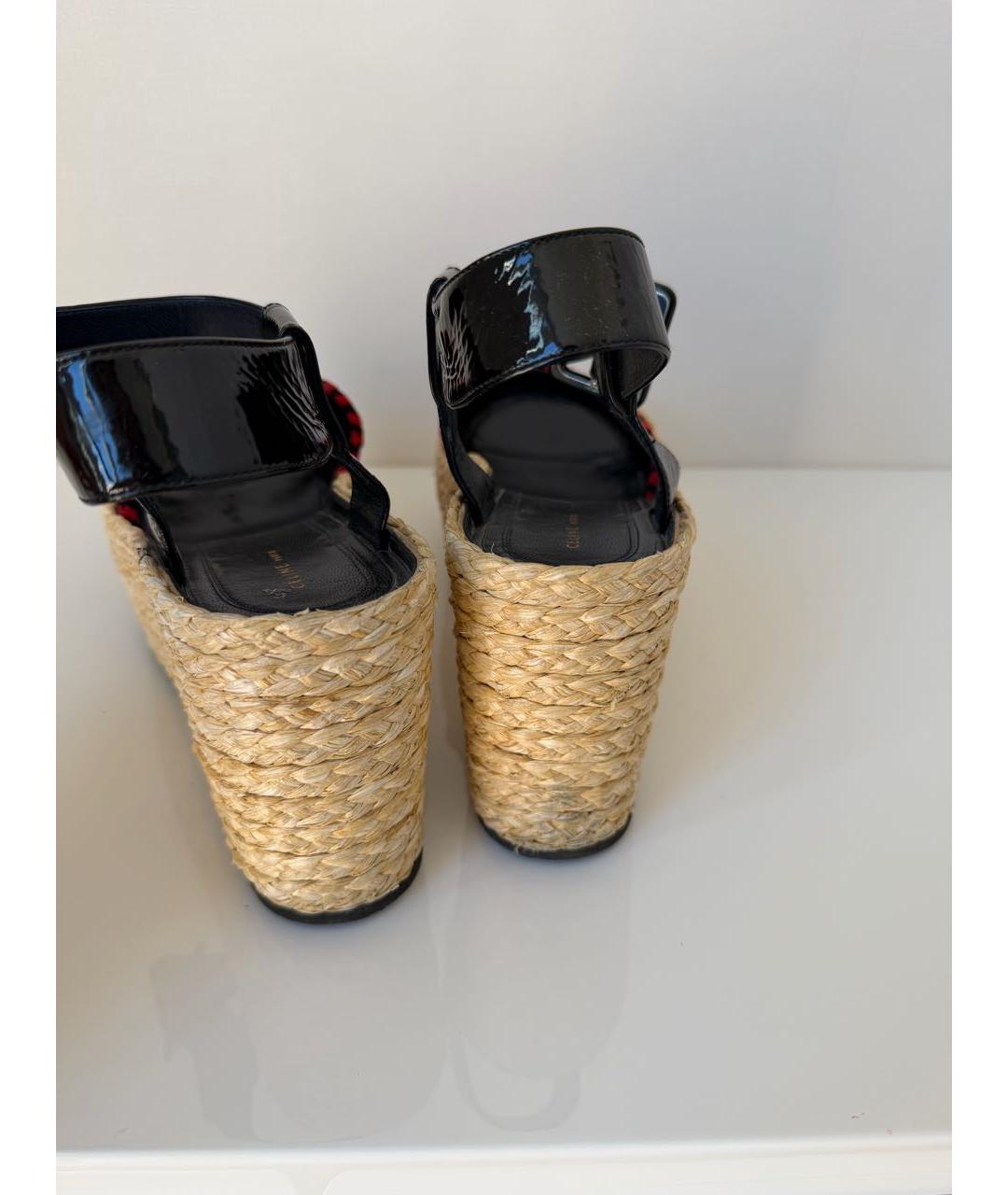 CELINE Мульти текстильные сабо, фото 5