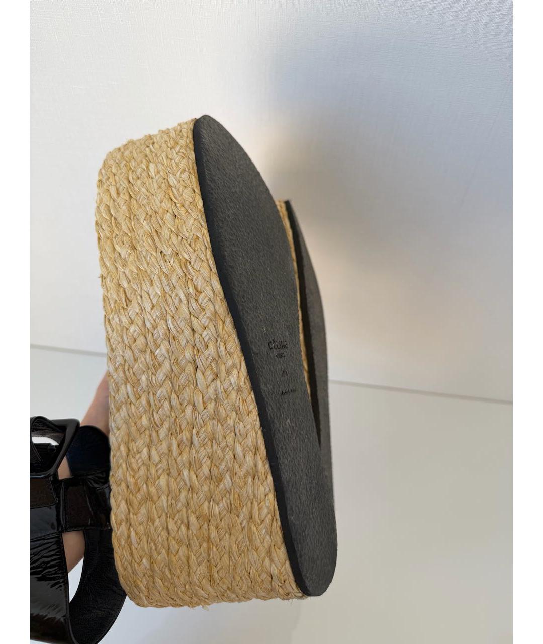 CELINE Мульти текстильные сабо, фото 7