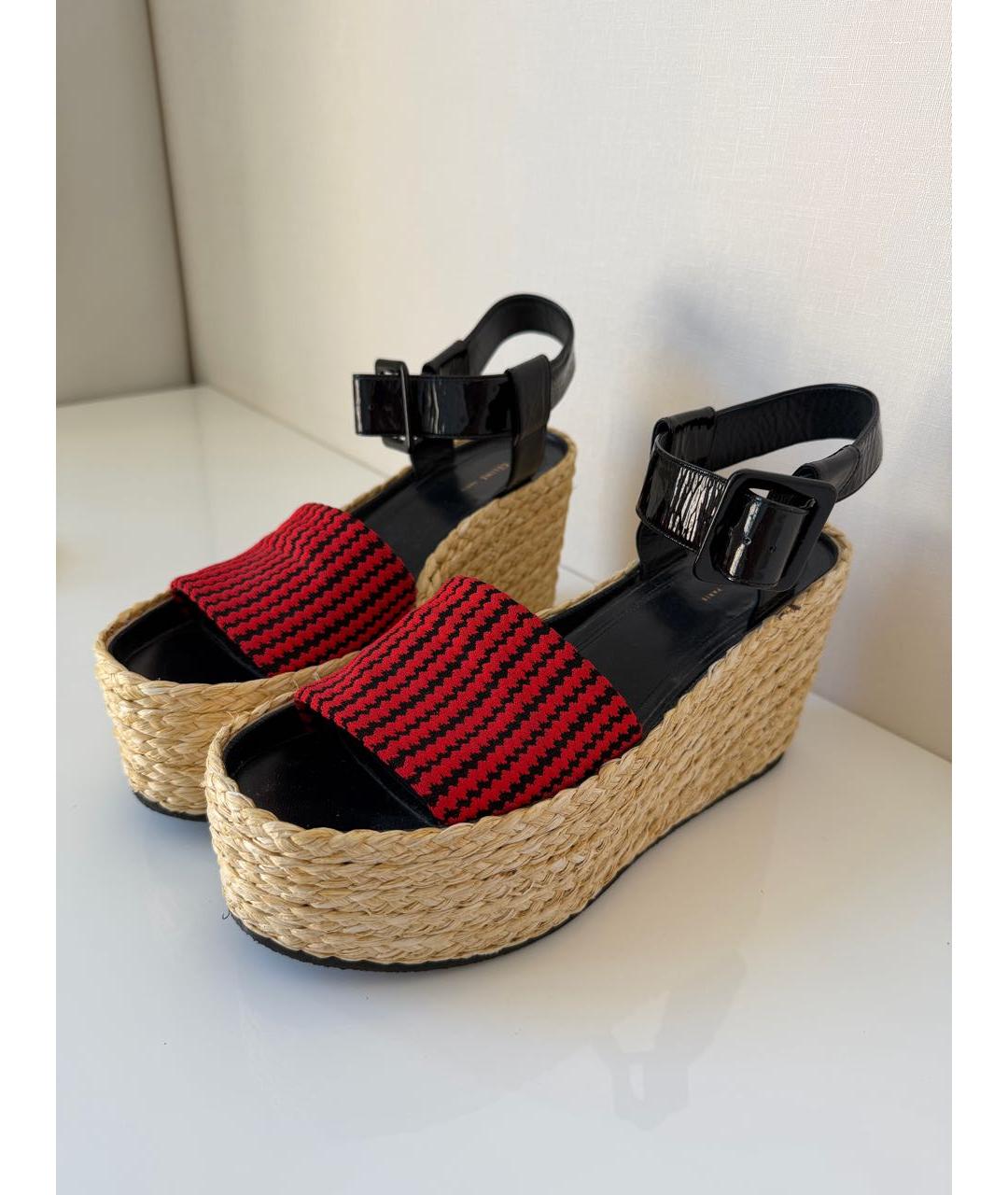 CELINE Мульти текстильные сабо, фото 3