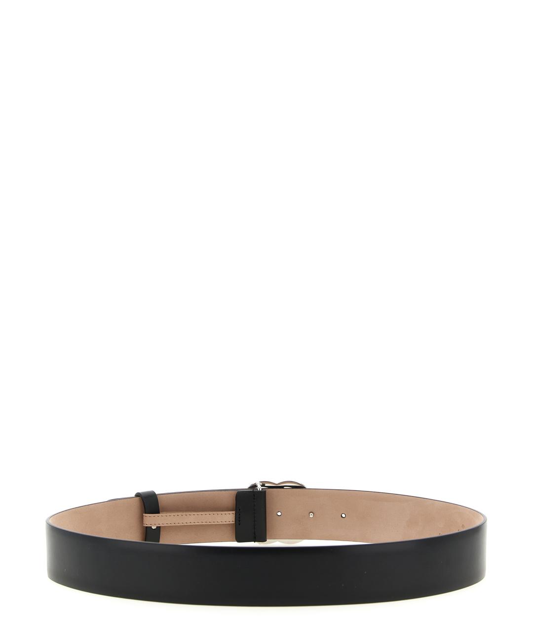 GUCCI Черный кожаный ремень, фото 2