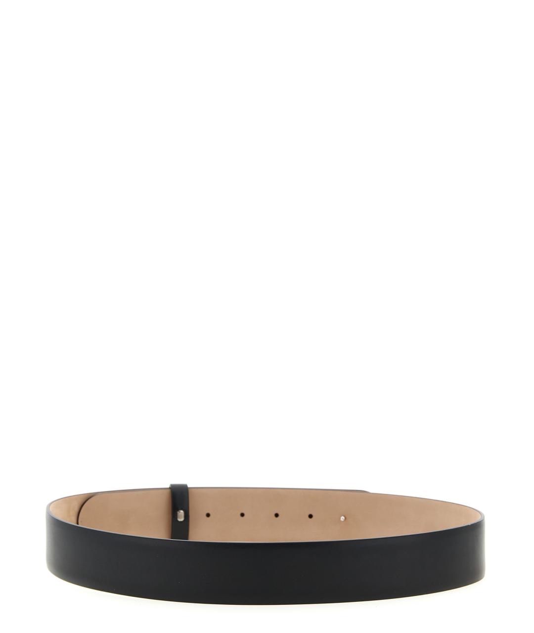 GUCCI Черный кожаный ремень, фото 2