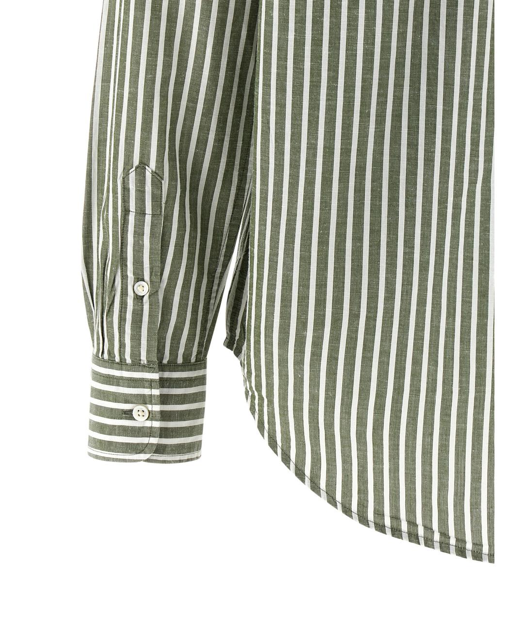 POLO RALPH LAUREN Зеленая хлопковая рубашка, фото 4