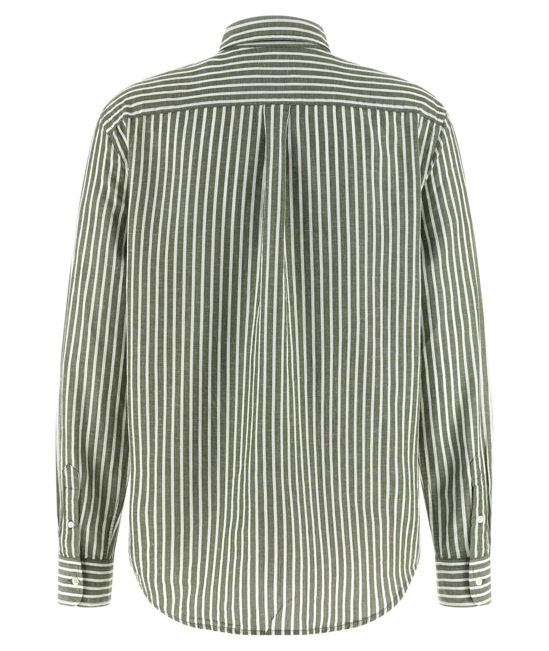 POLO RALPH LAUREN Зеленая хлопковая рубашка, фото 2