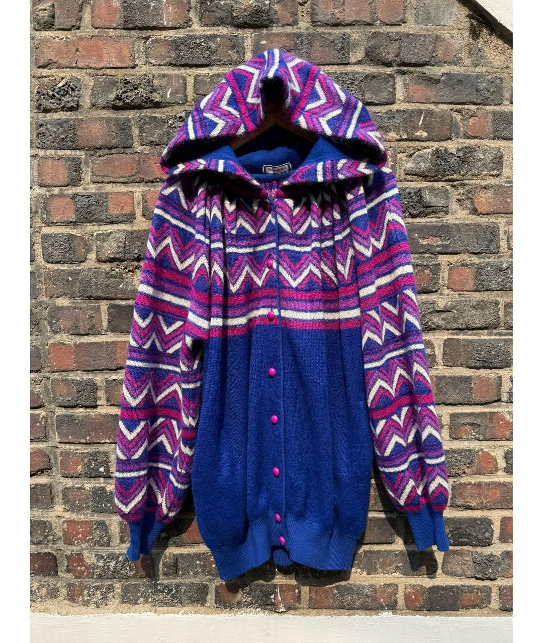 SAINT LAURENT Мульти шерстяной кардиган, фото 9