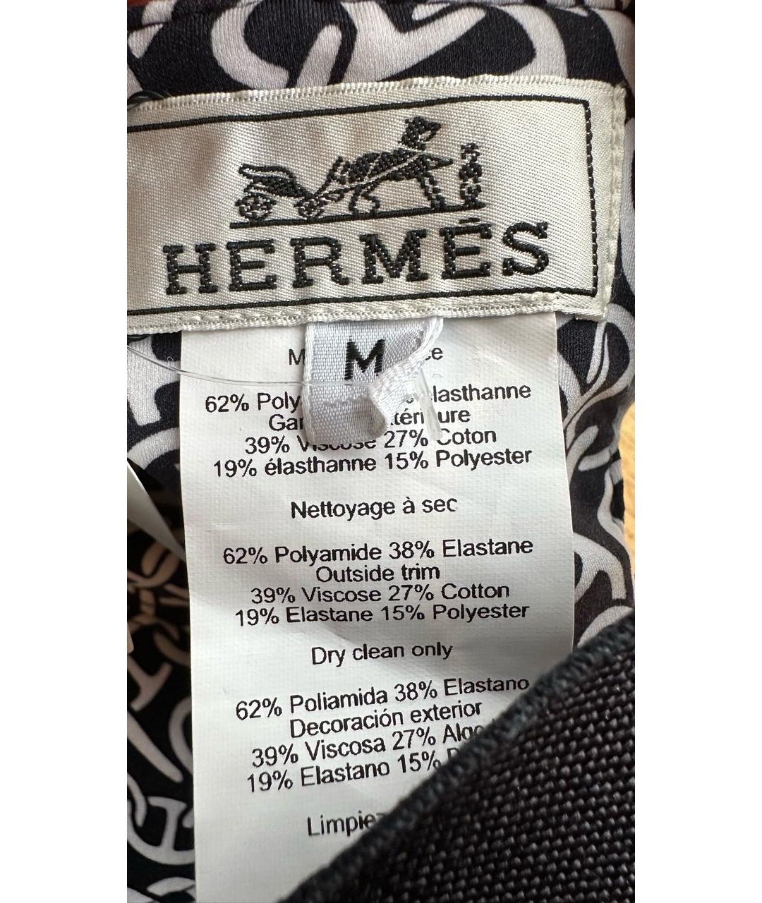 HERMES Черная синтетическая кепка/бейсболка, фото 5