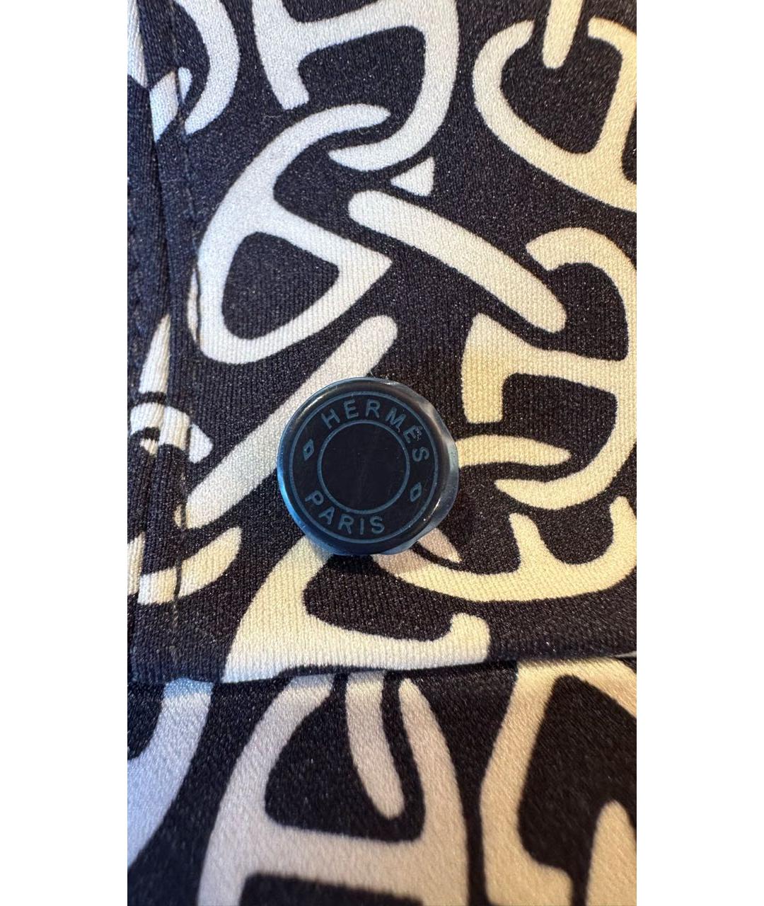 HERMES Черная синтетическая кепка/бейсболка, фото 6