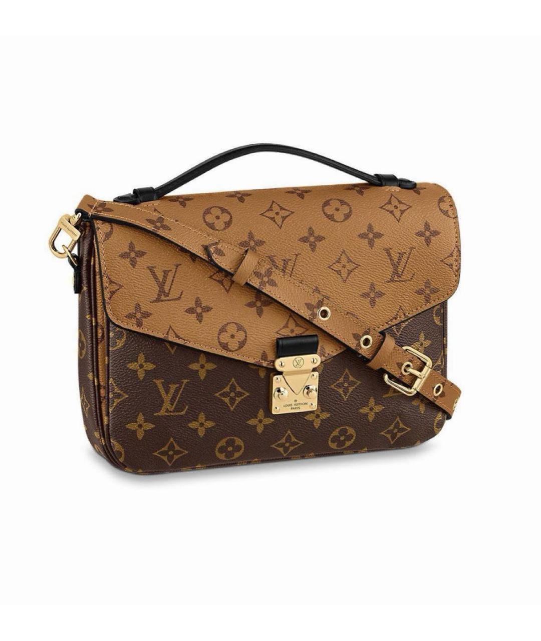 LOUIS VUITTON Коричневая сумка через плечо, фото 6