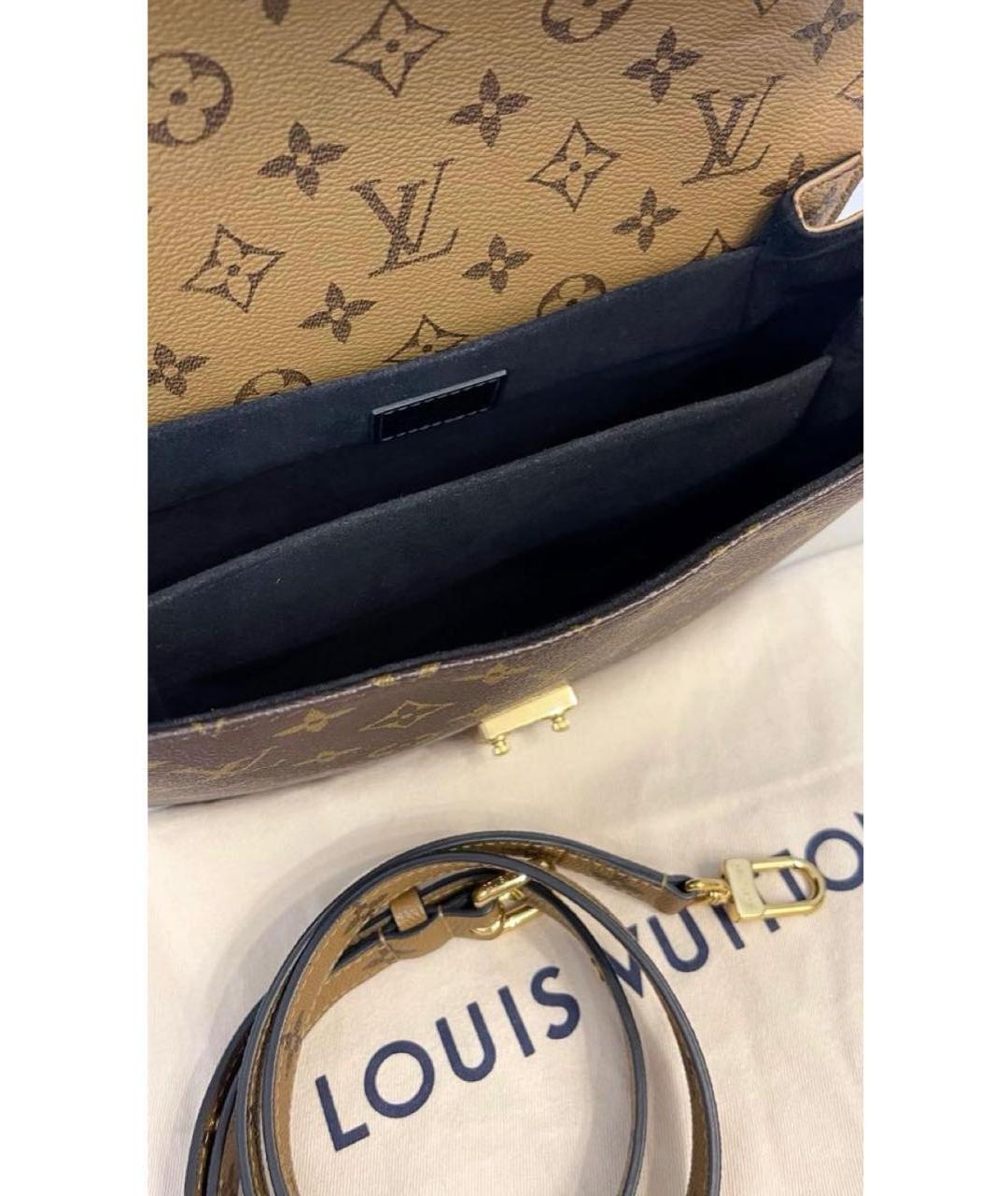 LOUIS VUITTON Коричневая сумка через плечо, фото 4