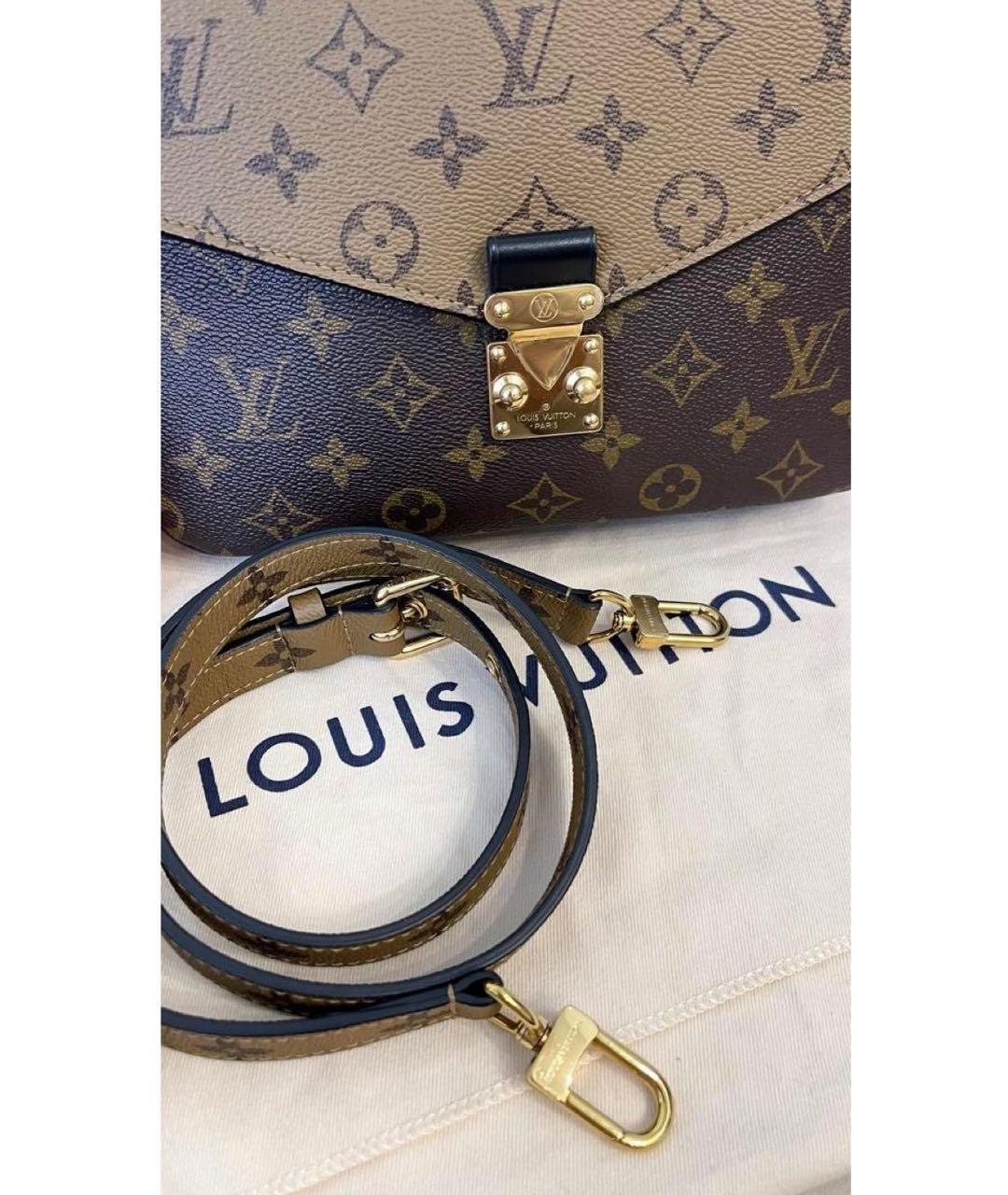 LOUIS VUITTON Коричневая сумка через плечо, фото 3