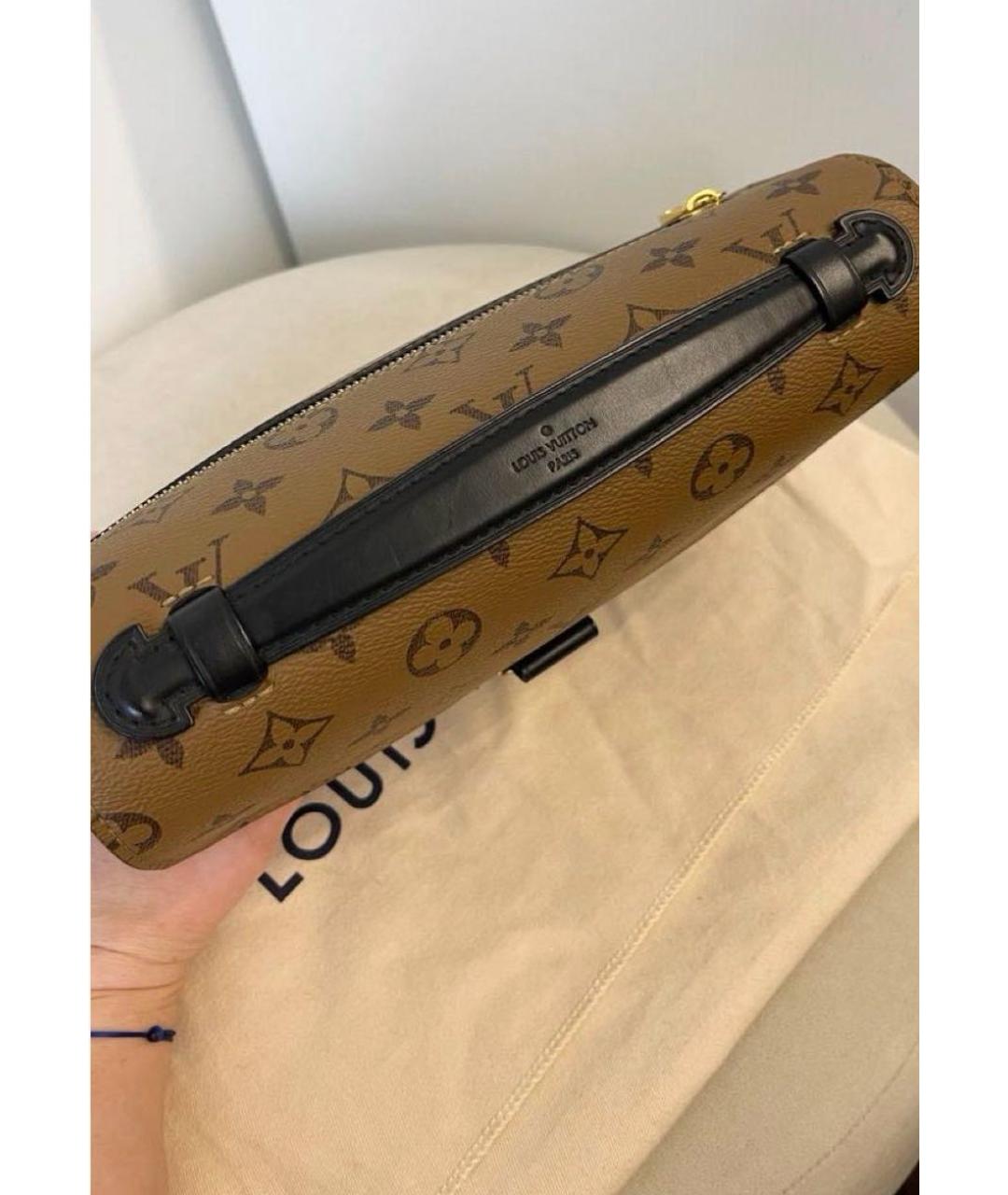 LOUIS VUITTON Коричневая сумка через плечо, фото 5