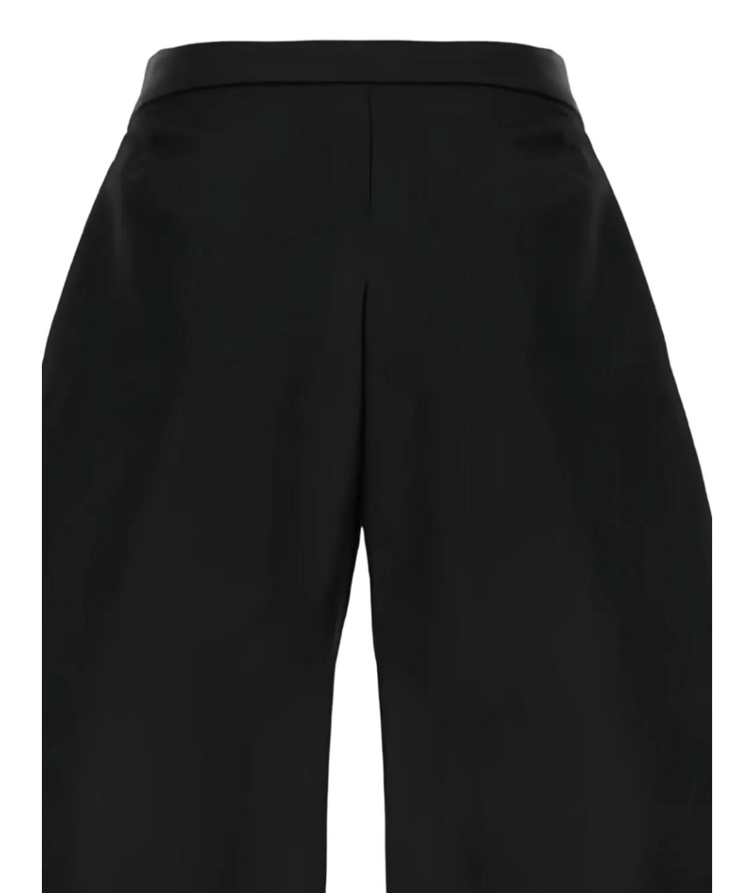 ALAIA Черные шерстяные прямые брюки, фото 2