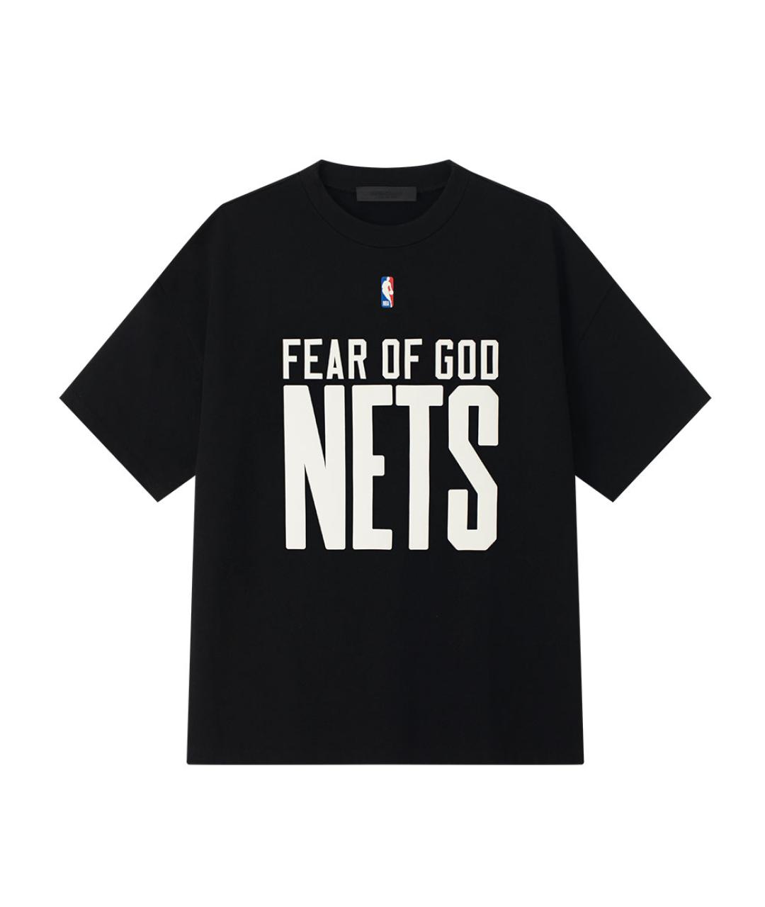 FEAR OF GOD ESSENTIALS Черная футболка, фото 1