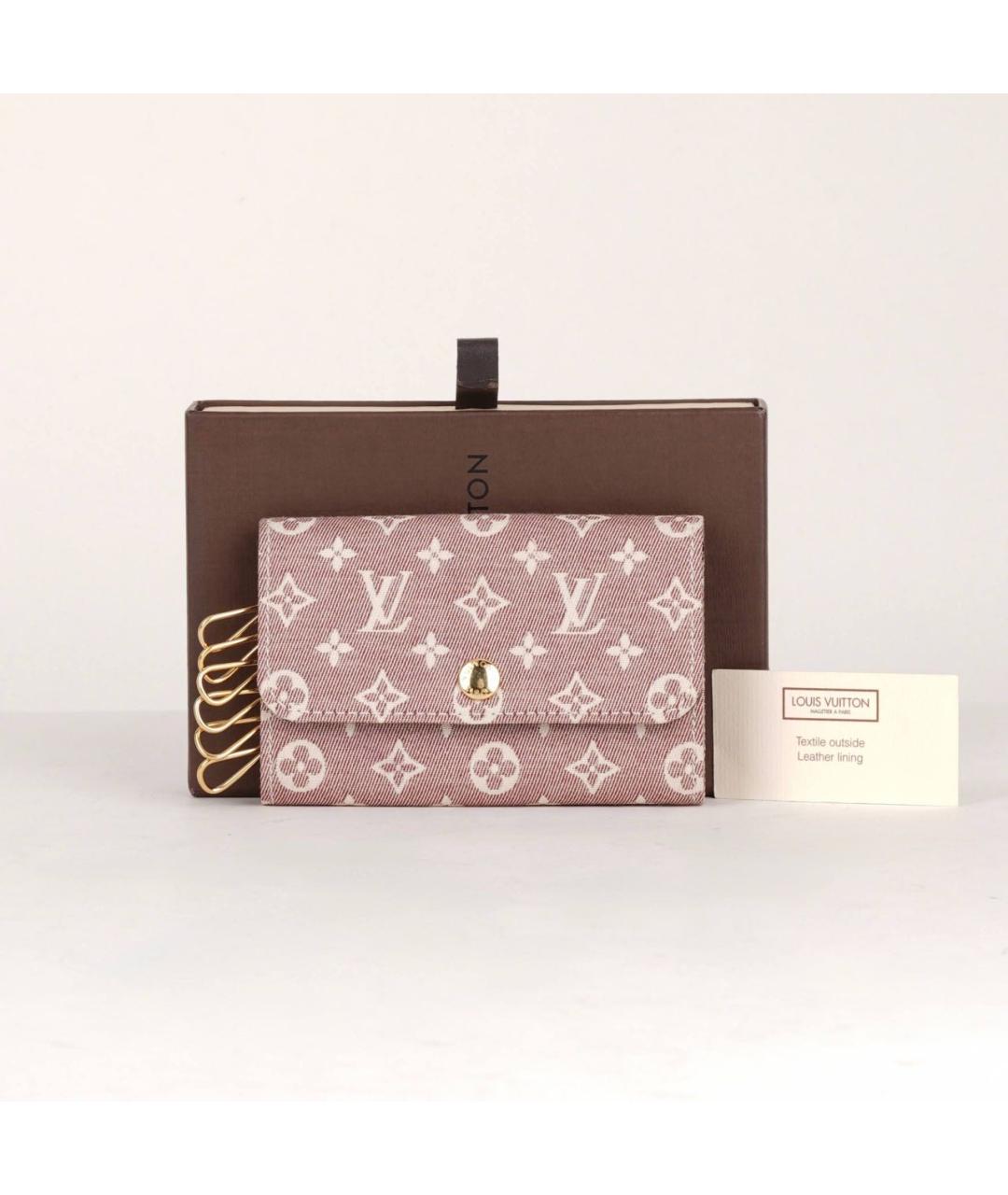 LOUIS VUITTON Розовая ключница, фото 3