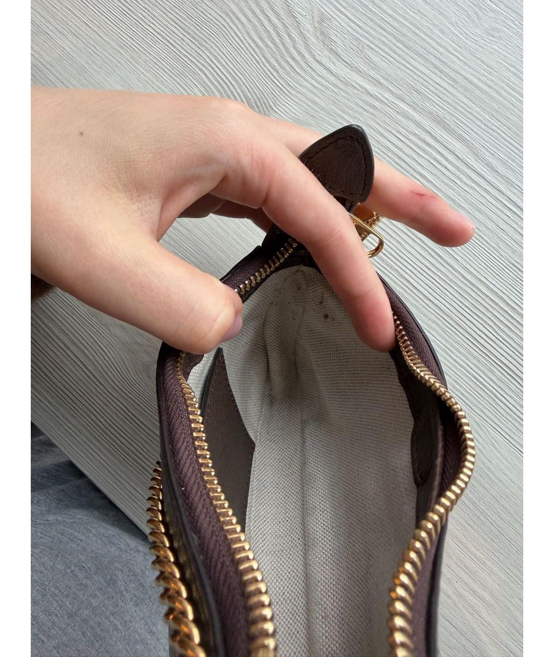 GUCCI Бежевая сумка с короткими ручками, фото 6