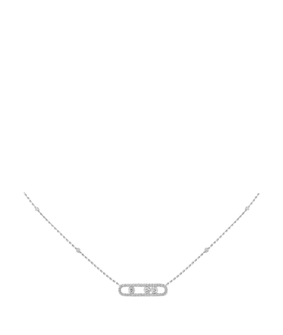 MESSIKA Белый кулон из белого золота, фото 1