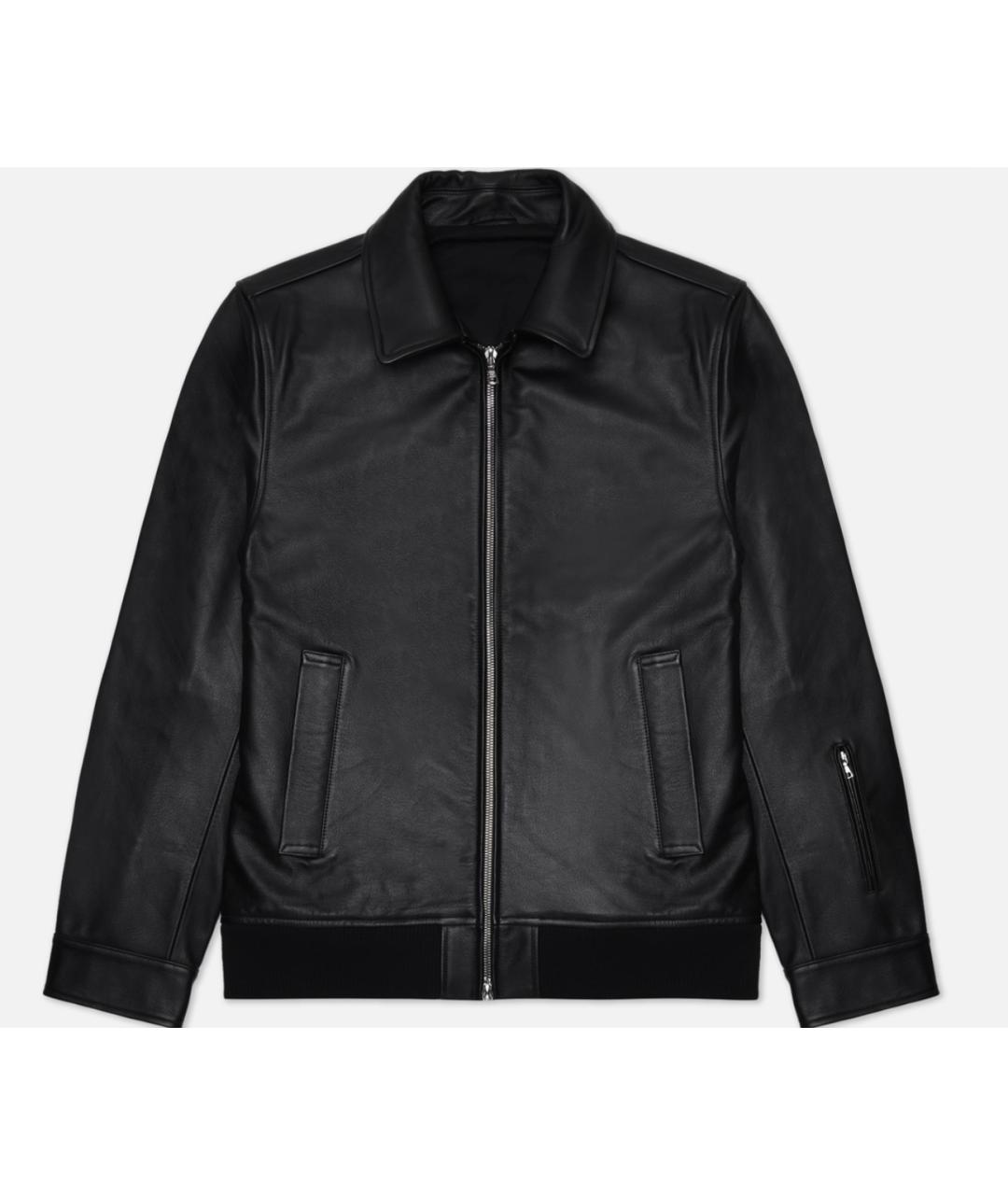 ACNE STUDIOS Черная кожаная куртка, фото 5