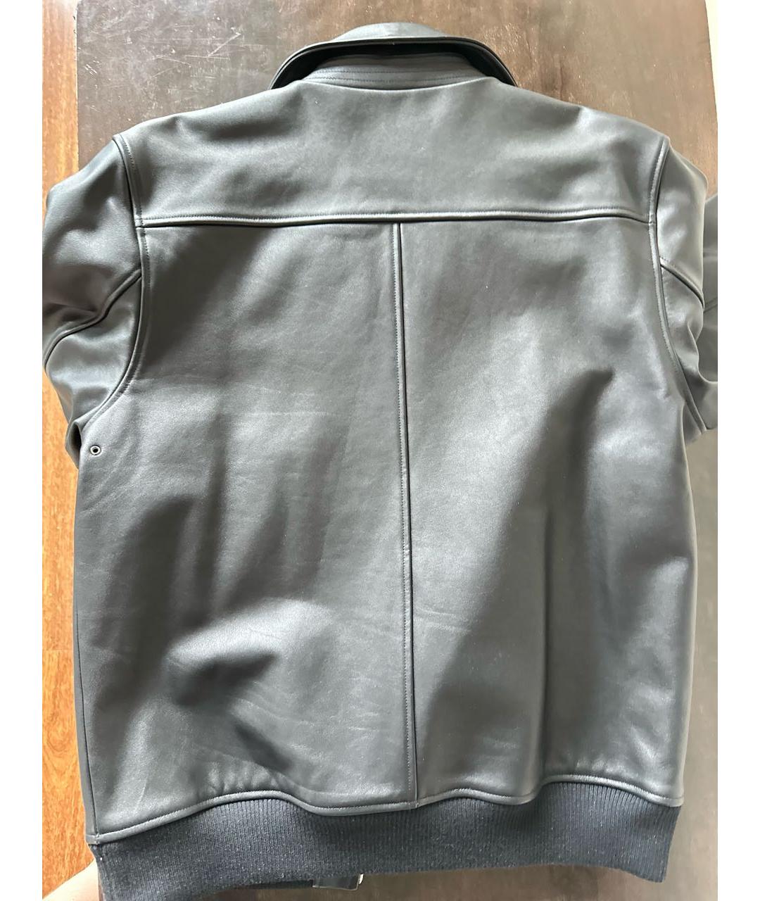 ACNE STUDIOS Черная кожаная куртка, фото 2