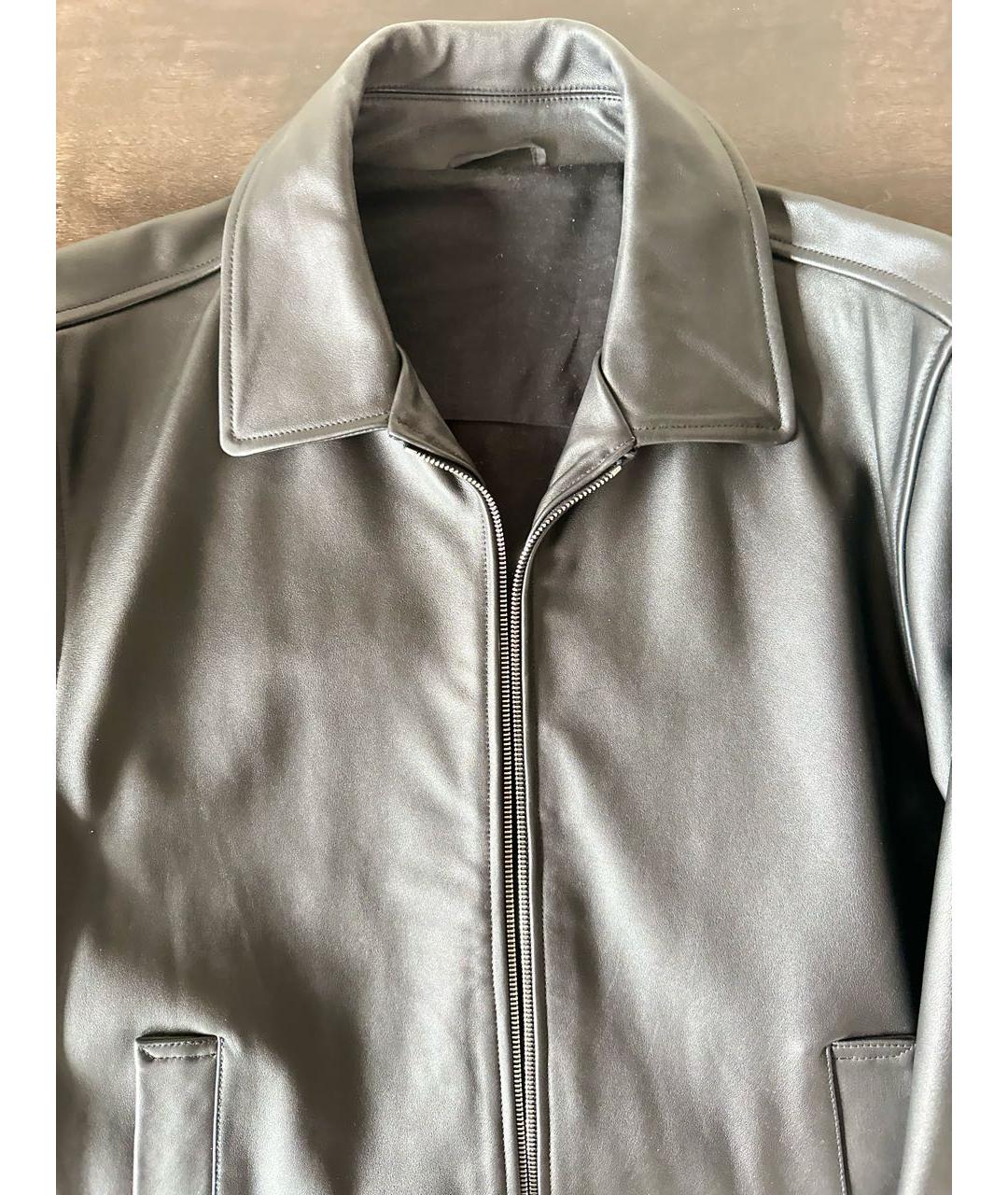 ACNE STUDIOS Черная кожаная куртка, фото 3