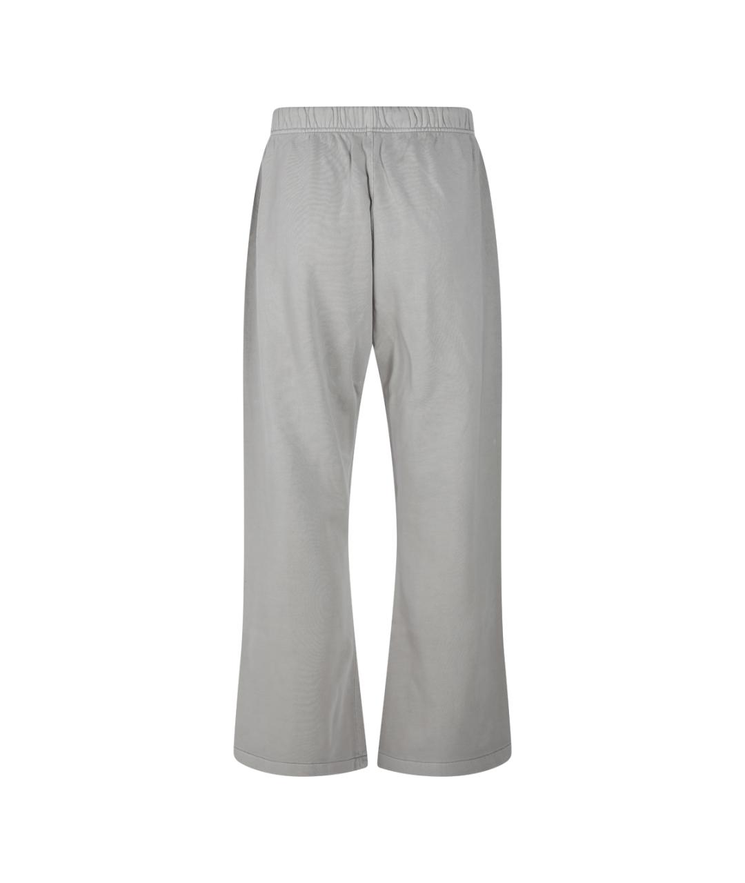 FEAR OF GOD ESSENTIALS Серые хлопковые повседневные брюки, фото 2