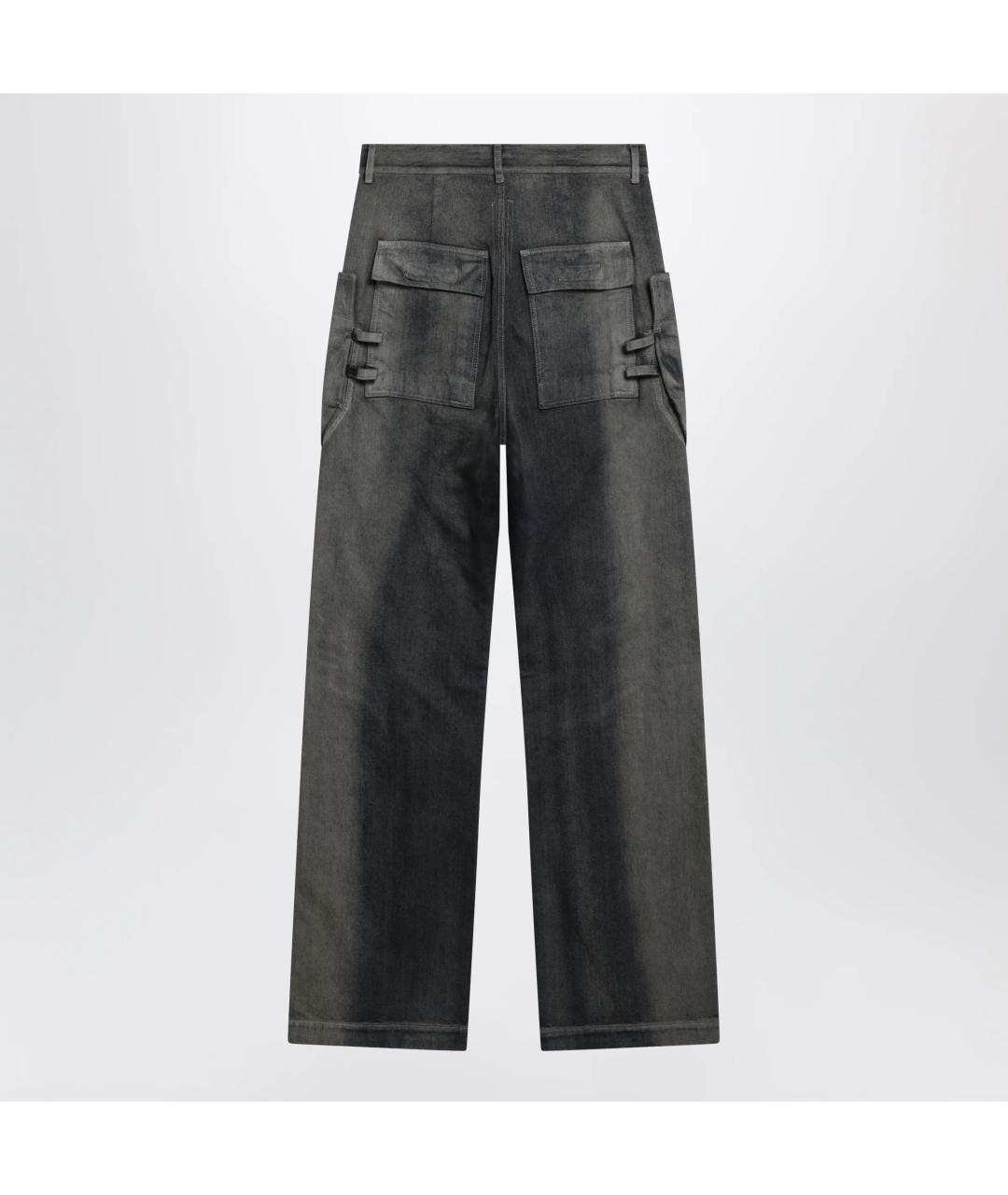 RICK OWENS Мульти деним повседневные брюки, фото 2