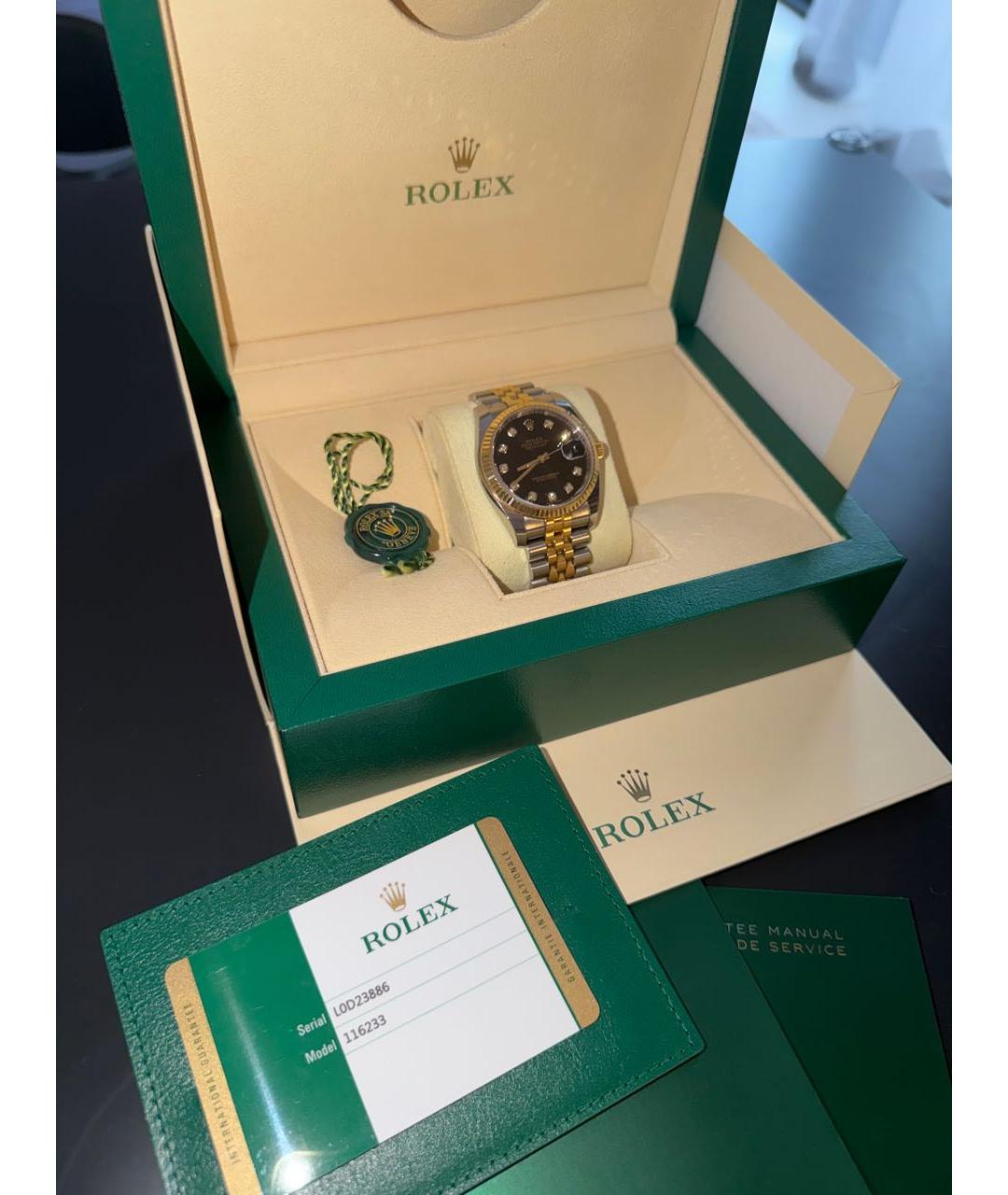 ROLEX Золотые часы из желтого золота, фото 4