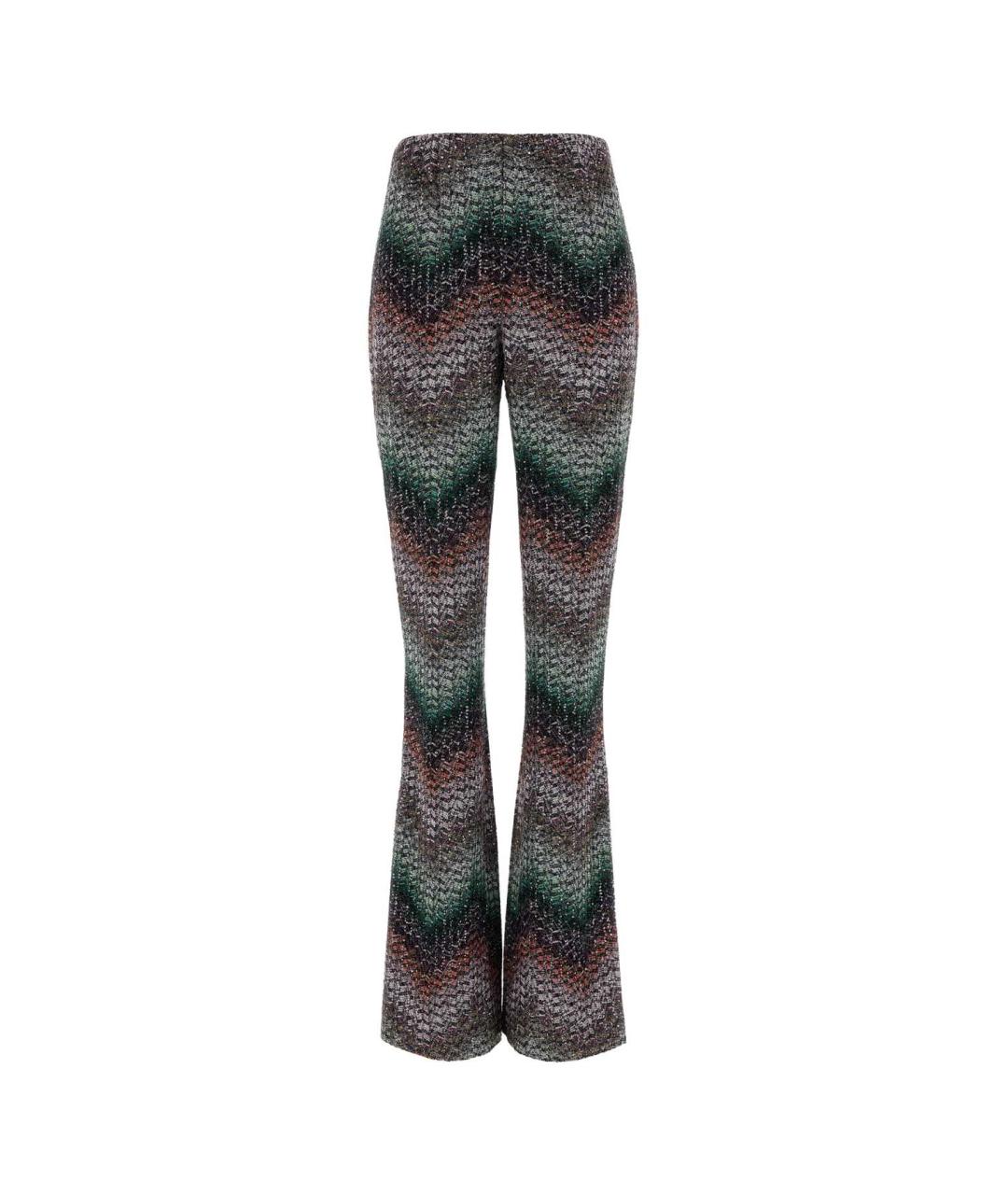 MISSONI Мульти вискозные прямые брюки, фото 1