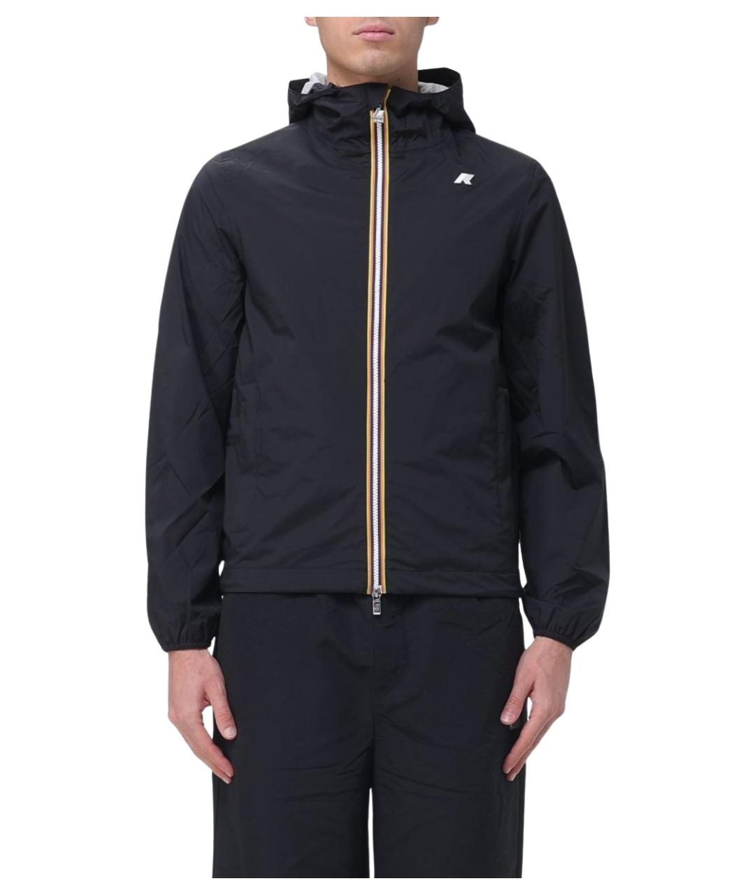 K-WAY Черная полиамидовая куртка, фото 1