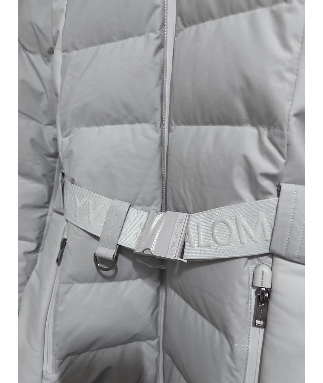 YVES SALOMON Белый пуховик, фото 6