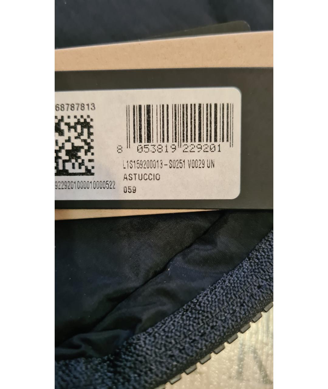 STONE ISLAND Черная барсетка, фото 7