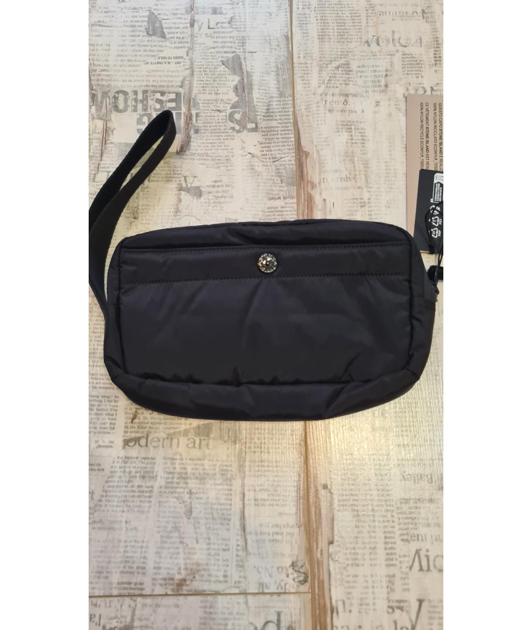 STONE ISLAND Черная барсетка, фото 6