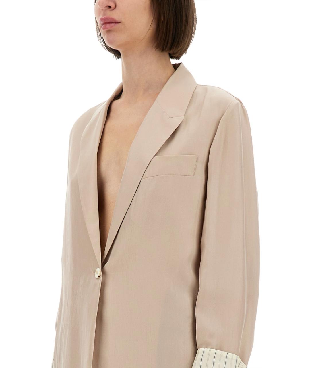 ALYSI Розовый шелковый жакет/пиджак, фото 4