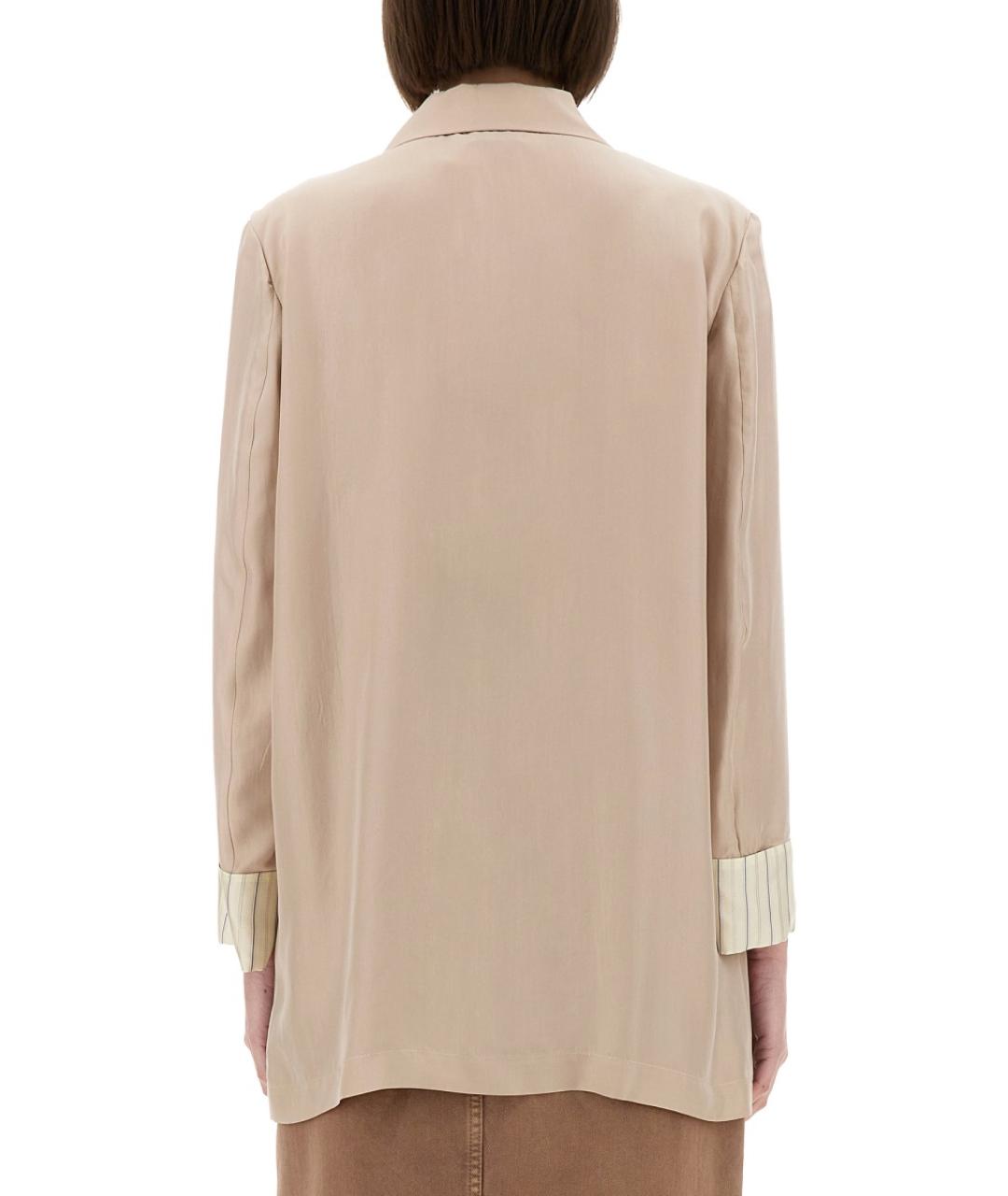 ALYSI Розовый шелковый жакет/пиджак, фото 3