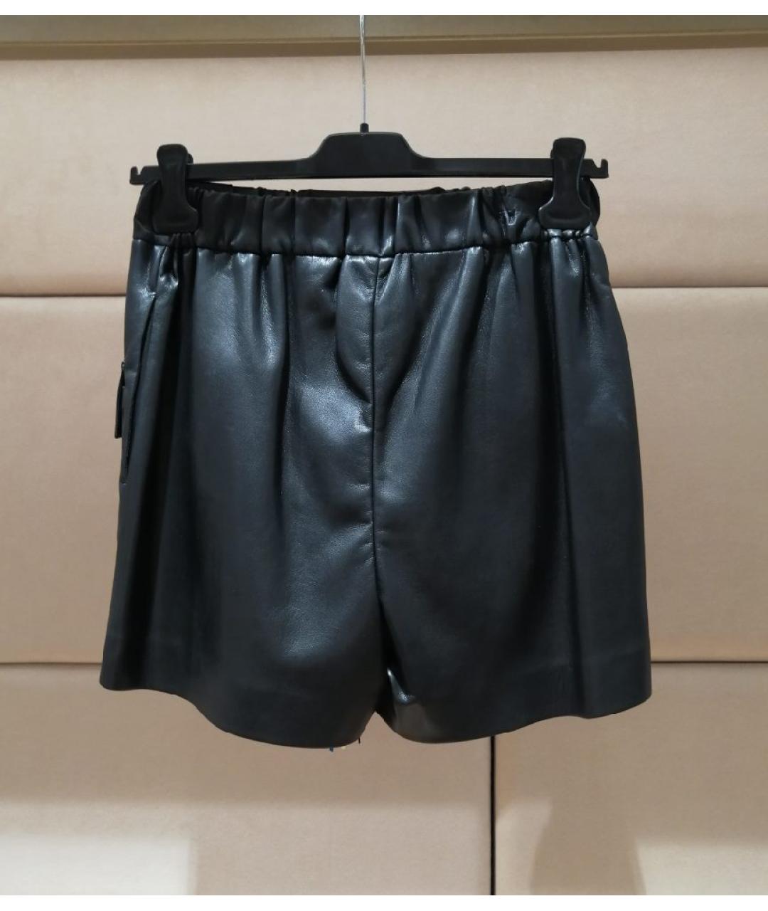 MSGM Черные шорты, фото 2