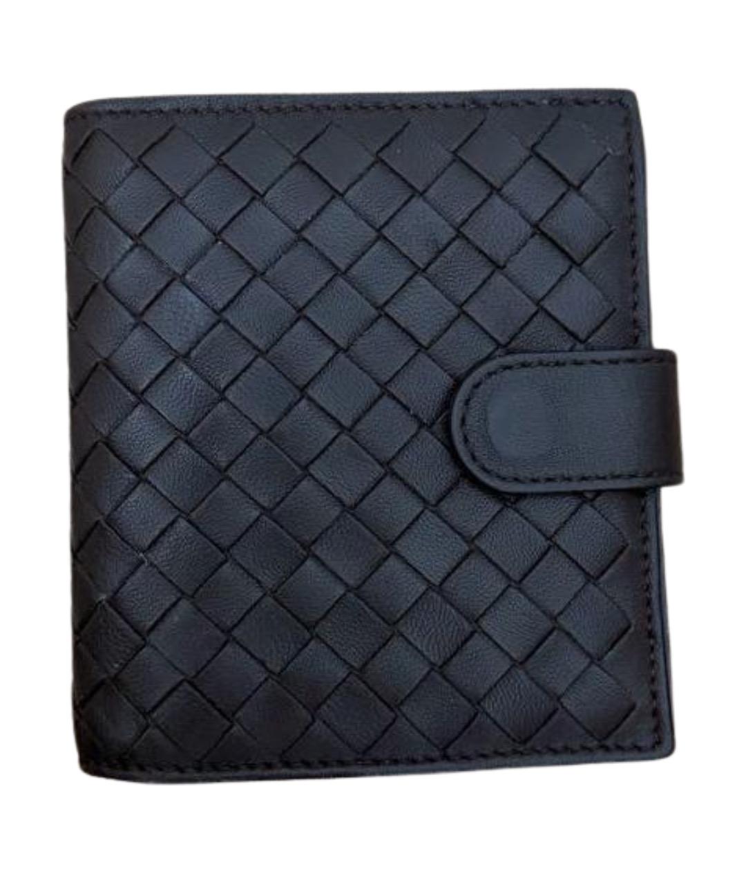 BOTTEGA VENETA Коричневый кожаный кошелек, фото 1