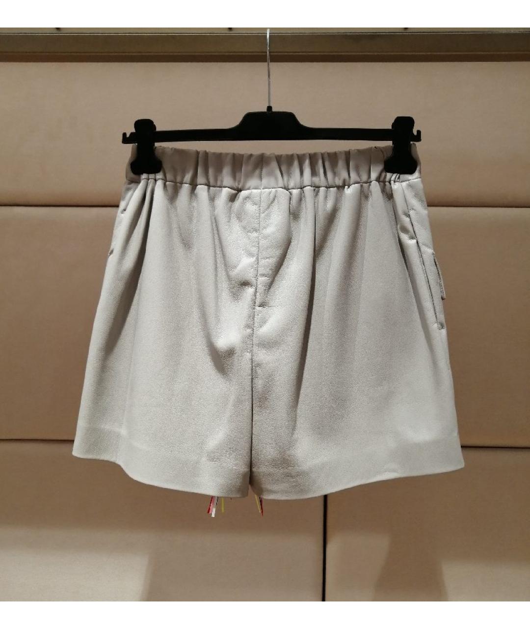 MSGM Бежевые шорты, фото 2