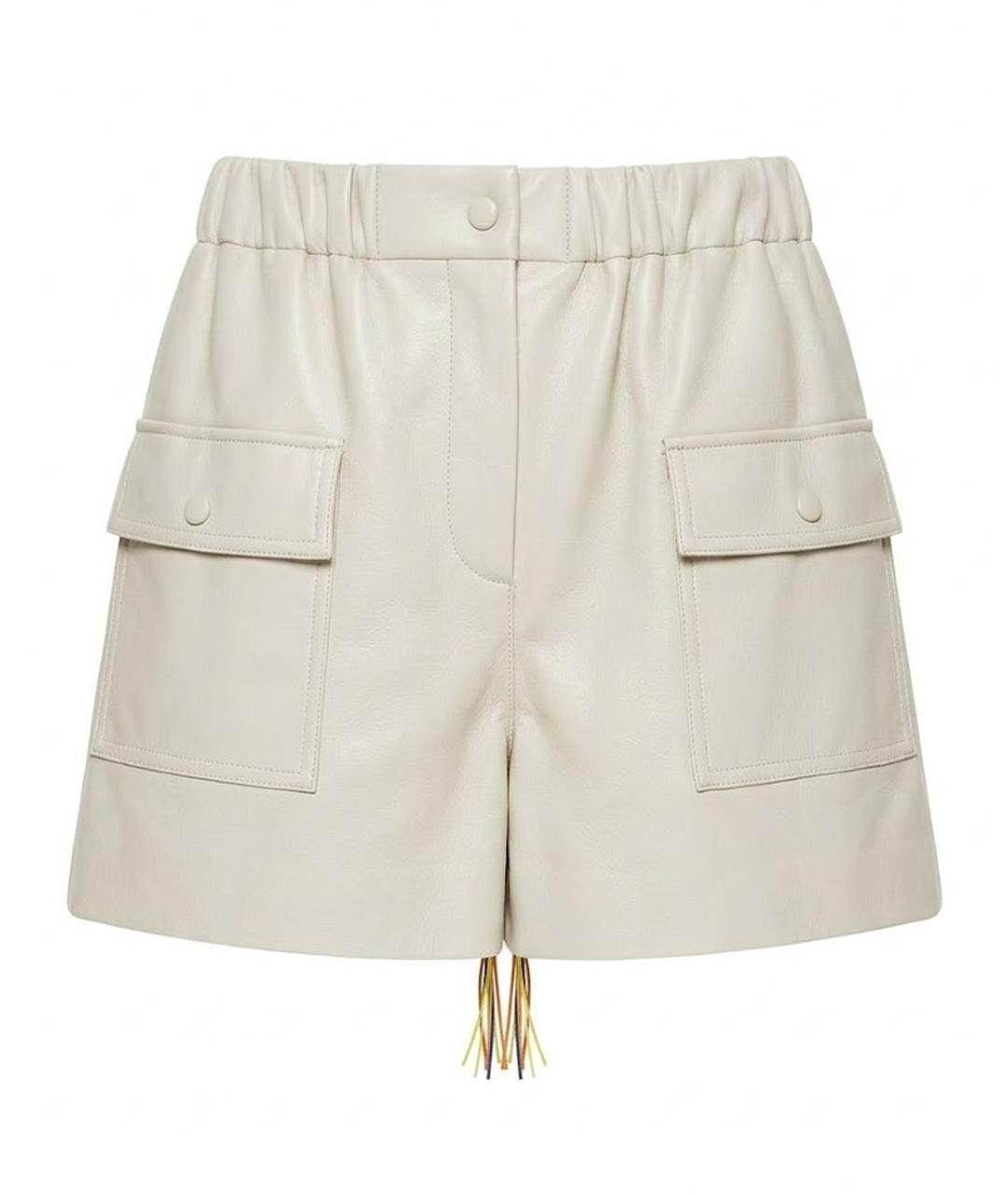 MSGM Бежевые шорты, фото 1