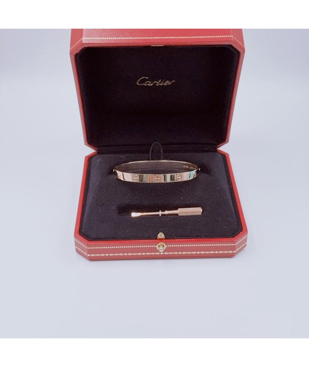 CARTIER Розовый браслет из розового золота, фото 3