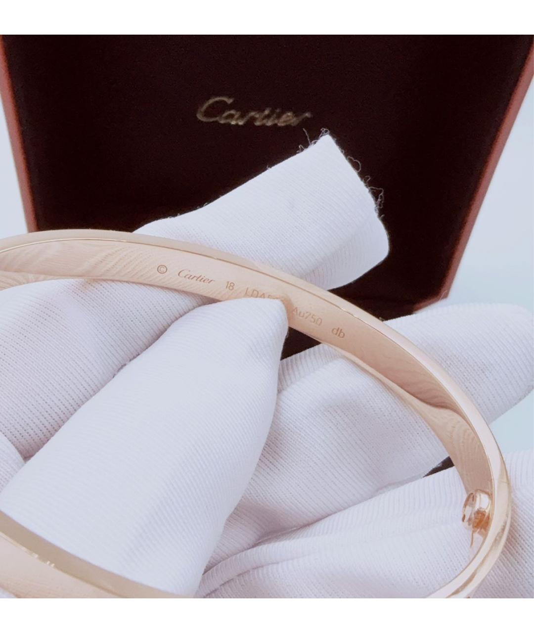 CARTIER Розовый браслет из розового золота, фото 6